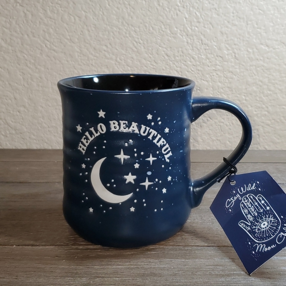 Stay Wild Moon Child "Hello Beautiful" Mug